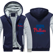 Load image into Gallery viewer, Philadelphia Phillies Hoodie Jacket Free Worldwide Shipping