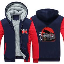 Load image into Gallery viewer, Nissan GT-R R34 Skyline Hoodie Jacket FREE Worldwide Shipping