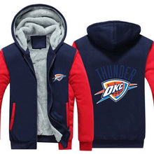 Load image into Gallery viewer, Oklahoma City Thunder Hoodie Jacket Free Worldwide Shipping