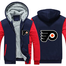 Load image into Gallery viewer, Philadelphia Flyers Hoodie Jacket Free Worldwide Shipping
