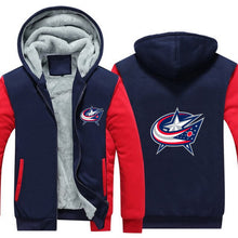 Load image into Gallery viewer, Columbus Blue Jackets Hoodie Jacket Free Worldwide Shipping