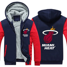 Load image into Gallery viewer, Miami Heat Hoodie Jacket Free Worldwide Shipping