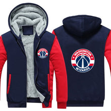 Load image into Gallery viewer, Washington Wizards Hoodie Jacket Free Worldwide Shipping
