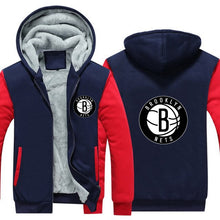 Load image into Gallery viewer, Brooklyn Nets Hoodie Jacket Free Worldwide Shipping