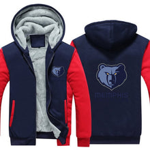 Load image into Gallery viewer, Memphis Grizzlies Hoodie Jacket Free Worldwide Shipping