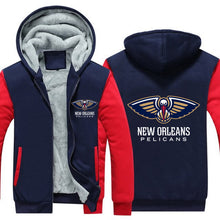 Load image into Gallery viewer, New Orleans Pelicans Hoodie Jacket Free Worldwide Shipping