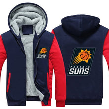 Load image into Gallery viewer, Phoenix Suns Hoodie Jacket Free Worldwide Shipping