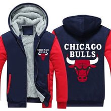 Load image into Gallery viewer, Chicago Bulls Hoodie Jacket Free Worldwide Shipping