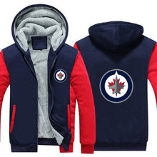 Load image into Gallery viewer, Winnipeg Jets Hoodie Jacket Free Worldwide Shipping