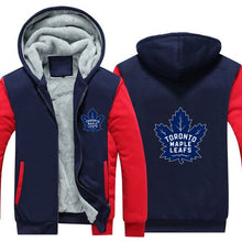 Load image into Gallery viewer, Toronto Maple Leafs Hoodie Jacket Free Worldwide Shipping