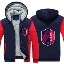 Load image into Gallery viewer, St. Louis CITY SC Hoodie Jacket Free Worldwide Shipping