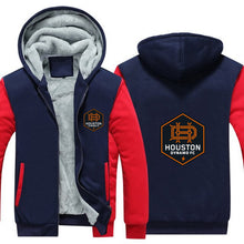 Load image into Gallery viewer, Houston Dynamo FC Hoodie Jacket Free Worldwide Shipping