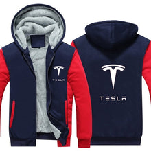 Load image into Gallery viewer, Tesla Hoodie Jacket FREE Worldwide Shipping