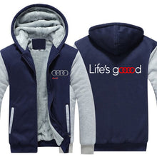 Load image into Gallery viewer, Audi Hoodie Jacket FREE Worldwide Shipping