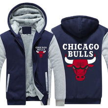 Load image into Gallery viewer, Chicago Bulls Hoodie Jacket Free Worldwide Shipping