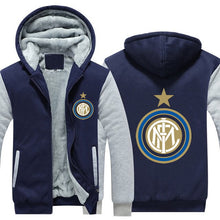 Load image into Gallery viewer, FC Inter Milan Hoodie Jacket Free Worldwide Shipping
