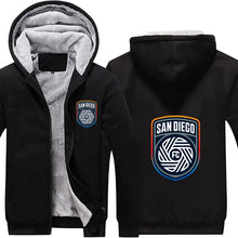 Load image into Gallery viewer, San Diego FC Hoodie Jacket Free Worldwide Shipping