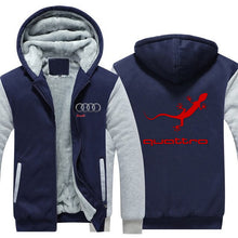 Load image into Gallery viewer, Audi Quattro Hoodie Jacket FREE Worldwide Shipping