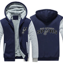 Load image into Gallery viewer, San Antonio Spurs Hoodie Jacket Free Worldwide Shipping