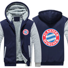 Load image into Gallery viewer, FC Bayern Munich Hoodie Jacket Free Worldwide Shipping