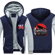 Load image into Gallery viewer, Nissan GT-R R34 Skyline Hoodie Jacket FREE Worldwide Shipping