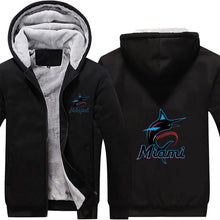 Load image into Gallery viewer, Miami Marlins Hoodie Jacket Free Worldwide Shipping
