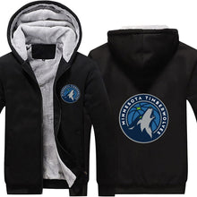 Load image into Gallery viewer, Minnesota Timberwolves Hoodie Jacket Free Worldwide Shipping