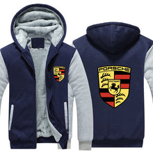 Load image into Gallery viewer, Porsche Logo Apparel | Premium Porsche Fan Hoodie Jacket