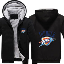 Load image into Gallery viewer, Oklahoma City Thunder Hoodie Jacket Free Worldwide Shipping