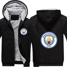 Load image into Gallery viewer, Manchester City Hoodie Jacket Free Worldwide Shipping