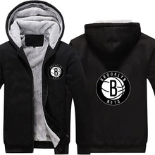 Load image into Gallery viewer, Brooklyn Nets Hoodie Jacket Free Worldwide Shipping