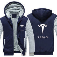 Load image into Gallery viewer, Tesla Hoodie Jacket FREE Worldwide Shipping