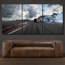 Load image into Gallery viewer, Mazda RX-7 3-piece framed canvas print – premium motorsport wall art